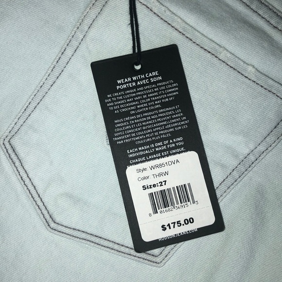 🔥Hudson lulu skirt size 27 - Picture 11 of 12